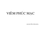 Bài giảng Viêm phúc mạc - BS. Nguyễn Cộng Hòa