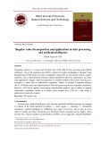 Singular value decomposition and applications in data processing and artificial intelligence