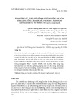 Ảnh hưởng của dung môi đến hoạt tính chống oxy hóa, hàm lượng tổng các hợp chất phenol và flavonoid của cao chiết từ vỏ măng cụt (Garcinia mangostana)