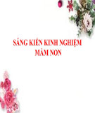 Sáng kiến kinh nghiệm Mầm non: Một số biện pháp phát triển ngôn ngữ cho trẻ 24 – 36 tháng tuổi trong trường Mầm non