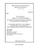 Sáng kiến kinh nghiệm Mầm non: Một số biện pháp chỉ đạo nâng cao chất lượng giáo dục kỹ năng sống cho trẻ trong trường mầm non