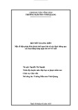 Sáng kiến kinh nghiệm Mầm non: Một số biện pháp hình thành thói quen bảo vệ sức khoẻ thông qua  các hoạt động hàng ngày cho trẻ 4-5 tuổi