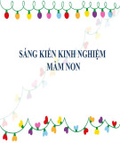 Sáng kiến kinh nghiệm Mầm non: Sử dụng trò chơi đóng vai theo chủ đề để rèn luyện kỷ năng giao tiếp cho trẻ 4-5 tuổi