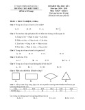 Đề thi học kì 1 môn Toán lớp 6 năm 2024-2025 có đáp án - Trường THCS Kiến Thiết, Quận 3 (Đề tham khảo)