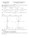 Đề cương ôn tập học kì 1 môn Toán lớp 11 năm 2024-2025 - Trường THPT Thủ Đức