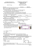 Đề thi giữa học kì 1 môn Vật lý lớp 10 năm 2024-2025 - Trường THPT Nguyễn Văn Cừ, Kon Tum