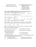 Đề thi học kì 1 môn Toán lớp 9 năm 2024-2025 có đáp án - Trường THCS Phan Sào Nam, Quận 3 (Đề tham khảo)