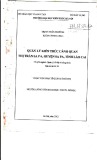 Luận văn Thạc sĩ Quản lý đô thị và công trình: Quản lý kiến trúc cảnh quan thị trấn Sa Pa, huyện Sa Pa, tỉnh Lào Cai