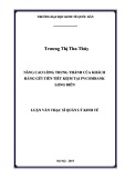 Luận văn Thạc sĩ  Quản lý kinh tế: Nâng cao lòng trung thành của khách hàng gửi tiền tiết kiệm tại PVCombank Long Biên