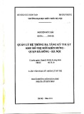 Luận văn Thạc sĩ Quản lý đô thị và công trình: Quản lý hệ thống hạ tầng kỹ thuật khu đô thị mới Kiến Hưng - quận Hà Đông - Hà Nội