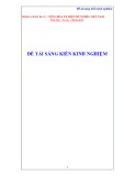 Sáng kiến kinh nghiệm Mầm non: Một số biện pháp phát triển ngôn ngữ cho trẻ 5-6 tuổi thông qua hoạt động làm quen với tác phẩm văn học