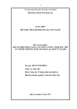 Sáng kiến kinh nghiệm Mầm non: Một số biện pháp nâng cao chất lượng chăm sóc trẻ 4-5 tuổi B2 trường mầm non Đại Lai giảm tỷ lệ suy dinh dưỡng