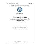 Luận án Tiến sĩ Kỹ thuật Y học: Chuẩn hóa chương trình ngoại kiểm HbA1c và sinh hóa cơ bản theo ISO 17043