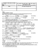 Đề thi giữa học kì 1 môn Hóa học lớp 9 năm 2023-2024 có đáp án - Trường THCS Hoàng Diệu, Núi Thành
