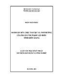 Luận văn Thạc sĩ Kỹ thật xây dựng dân dụng và công nghiệp: Đánh giá sức chịu tải cọc và ảnh hưởng của ma sát âm ở khu lấn biển tỉnh Kiên Giang