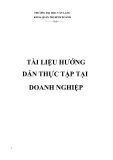 Tài liệu hướng dẫn thực tập tại doanh nghiệp