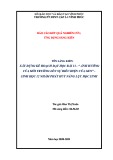 Sáng kiến kinh nghiệm THPT: Xây dựng kế hoạch dạy học bài 13 – Ảnh hưởng của môi trường lên sự biểu hiện của gen – Sinh học 12 nhằm phát huy năng lực học sinh