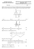 Đề thi giữa học kì 1 môn Toán lớp 12 năm 2024-2025- Trường THPT Lương Thúc Kỳ, Quảng Nam