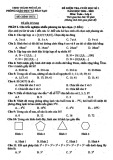 Đề thi học kì 1 môn Toán lớp 6 năm 2024-2025 - Phòng GD&ĐT Dĩ An
