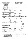 Đề thi học kì 1 môn Toán lớp 7 năm 2024-2025 - Phòng GD&ĐT Thủ Dầu Một