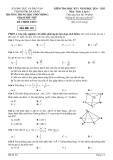 Đề thi học kì 1 môn Toán lớp 11 năm 2024-2025 có đáp án - Trường THPT Phạm Phú Thứ, Đà Nẵng