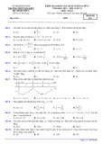 Đề thi KSCL môn Toán lớp 12 năm 2023-2024 - Trường THPT Kim Liên, Hà Nội (Lần 3)