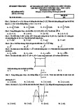 Đề thi KSCL môn Toán lớp 12 năm 2023-2024 - Sở GD&ĐT Vĩnh Phúc (Lần 2)