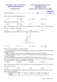Đề thi KSCL môn Toán lớp 11 năm 2023-2024 - Trường THPT Chuyên Thái Bình (Lần 3)