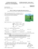 Đề thi định kì môn Toán lớp 12 năm 2024-2025 - Trường THCS-THPT Nguyễn Khuyến, HCM