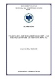 Luận văn Thạc sĩ Kinh tế: Ứng dụng BSC – KPI trong triển khai chiến lược nhân sự tại Công ty cổ phần cảng Đồng Nai