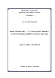 Luận văn Thạc sĩ Kinh tế: Hoạch định chiến lược kinh doanh cho Công ty cổ phần Sonadezi Long Bình giai đoạn 2020 – 2025