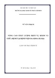 Luận văn Thạc sĩ Kinh tế: Nâng cao chất lượng dịch vụ khám và chữa bệnh tại Bệnh viện Đa khoa Bà Rịa