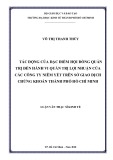 Luận văn Thạc sĩ Kinh tế: Tác động của đặc điểm hội đồng quản trị đến hành vi quản trị lợi nhuận của các công ty niêm yết trên Sở Giao dịch chứng khoán thành phố Hồ Chí Minh