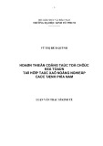 Luận văn Thạc sĩ Kinh tế: Hoàn thiện công tác tổ chức kế toán tại hợp tác xã nông nghiệp các tỉnh phía Nam