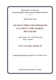 Luận văn Thạc sĩ Kinh tế: Xây dựng chiến lược kinh doanh của Công ty chè Lâm Đồng đến năm 2015