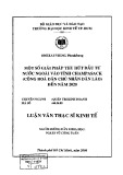 Luận văn Thạc sĩ Kinh tế: Một số giải pháp thu hút đầu tư nước ngoài vào tỉnh ChamPaSack (Cộng hòa Dân chủ Nhân dân Lào đến năm 2020)