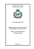 Khóa luận tốt nghiệp: Góp phần nghiên cứu thành phần saponin trong sâm Việt Nam (Panax vietnamensis)