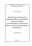 Master’s thesis Nanotechnology: Preparation of manganese dioxide/graphene composites by plasma enhanced electrochemical exfoliation process and its electrochemical performance