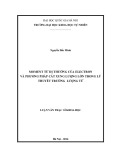 Luận văn Thạc sĩ Khoa học: Môment từ dị thường của electron và phương pháp điều cắt xung lượng trong lý thuyết trường lượng tử