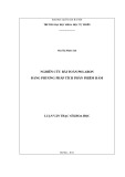 Tóm tắt luận văn Thạc sĩ Khoa học: Nghiên cứu bài toán Polaron bằng phương pháp tích phân phiếm hàm