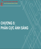 Bài giảng Vật lý 3: Chương 5 - Phân cực ánh sáng