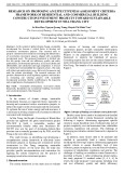 Research on proposing an effectiveness assessment criteria framework of residential and commercial building construction investment projects toward sustainable development in Nha Trang city