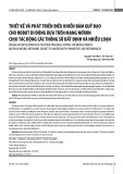 Thiết kế và phát triển điều khiển bám quỹ đạo cho robot di động dựa trên mạng nơron chịu tác động các thông số bất định và nhiễu loạn