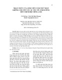 Nhận thức của sinh viên năm thứ nhất không chuyên về các yếu tố ảnh hưởng đến trình độ tiếng Anh