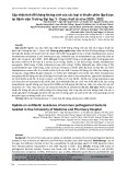 Cập nhật tính đề kháng kháng sinh của các loại vi khuẩn phân lập được tại Bệnh viện Trường Đại học Y - Dược Huế từ năm 2020 - 2022