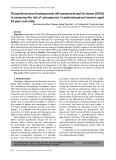 The performance of osteoporosis self-assessment tool for Asians (OSTA) in assessing the risk of osteoporosis in postmenopausal women aged 45 years and older