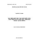 Luận văn Thạc sĩ Kiến trúc: Đặc điểm kiến trúc nhà thờ Thiên Chúa giáo trong di sản kiến trúc thời Pháp thuộc tại Hải Phòng