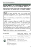 Direct non-medical cost and associated factors in treatment of type 2 diabetes with complications at several hospitals in Ho Chi Minh city