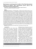 Blood pressure screening results in adults in Thua Thien Hue province through the program “May measurement month” 2023 of the international society of hypertension