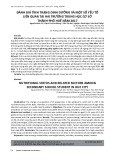 Đánh giá tình trạng dinh dưỡng và một số yếu tố liên quan tại hai trường trung học cơ sở thành phố Huế năm 2017